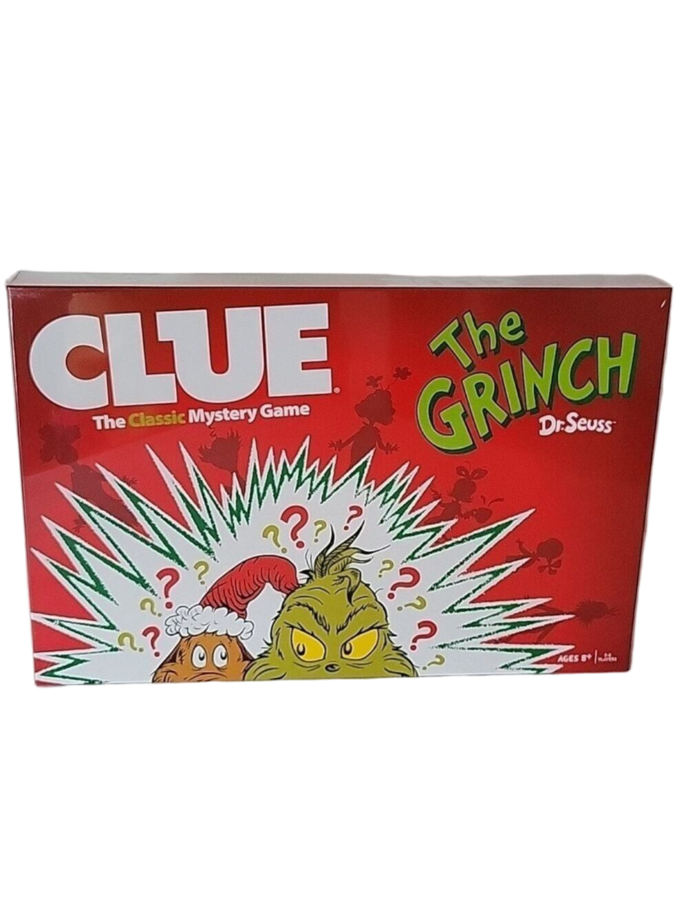 NIB - Clue - The Classic Mystery Game - The Grinch Edition